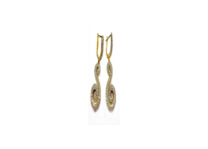 Gold Plated | Chandelier Earrings